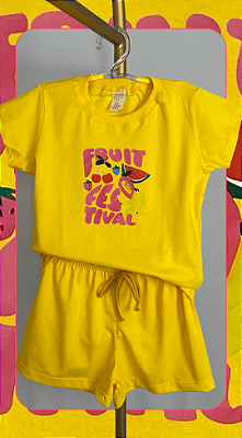 CONJUNTO ALGODÃO TEEN - FRUIT