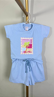 CONJUNTO ALGODÃO TEEN - GOOD VIBES