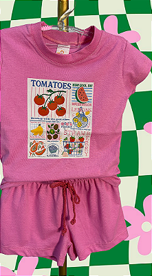 CONJUNTO BASICO TEEN - TOMATES