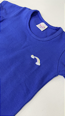 CAMISETA TEEN - MANGA COTTON