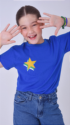 T-SHIRT MENINA TEEN - BRASIL⭐