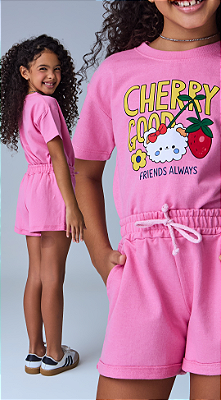 CONJUNTO MOLETINHO TEEN - CHERRY GOOD