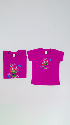 BLUSA TEEN (FILHA) LOVE