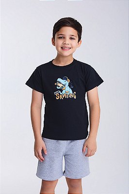CONJUNTO PARA MENINO TEEN - DINOSSAURO