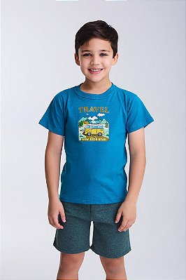CONJUNTO PARA MENINO TEEN - TRAVEL
