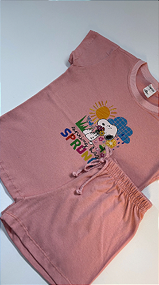 CONJUNTO BASICO TEEN - SNOOPY
