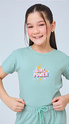 CONJUNTO BÁSICO TEEN - GIRL POWER