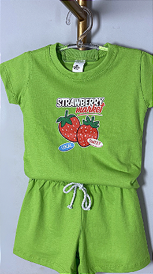 CONJUNTO BASICO TEEN - MORANGO