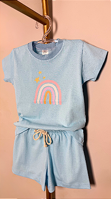 CONJUNTO BASICO ESTRELA ARCO IRIS
