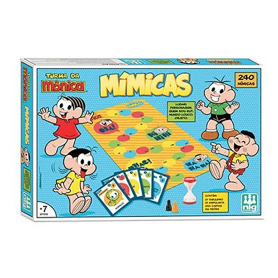 Jogo Turma Da Mônica Dia De Mesada - Nig Brinquedos - Jogos de