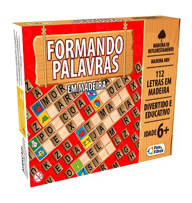 Palavras Cruzadas - 2171 - Pais e Filhos - Real Brinquedos