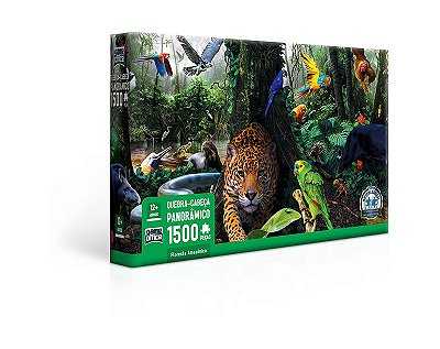 Quebra-cabeça Natureza Brasileira 1500 Peças - Toyster