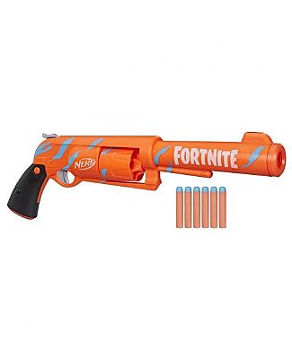 Brinquedo Lança Dardos Nerf Fortnite Reskin - Com 8 dardos Nerf Mega  Oficial - E7065 - Hasbro