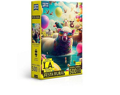 Quebra-cabeça Puzzle Borboletas Game Office 500 Peças