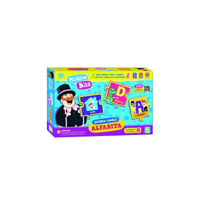 Jogo Educativo Infantil Mundo Bita Achei 48Fichas +3Anos Nig - Ri Happy