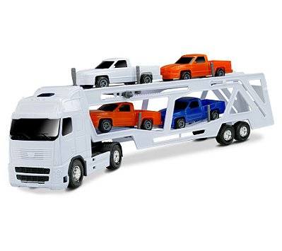 Brinquedo Infantil Caminhão Mini Truck Cegonha Cegonheira