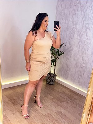 VESTIDO CURTO ANARRUGA CELINA GG