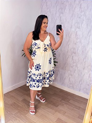VESTIDO MIDI VALQUÍRIA PLUS