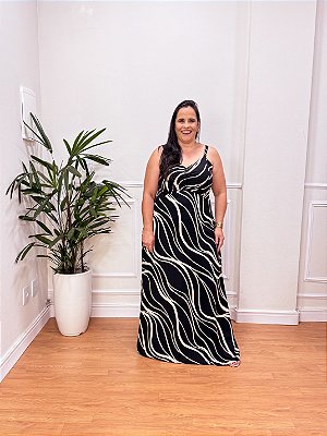 VESTIDO LONGO RAFA ALÇA PLUS