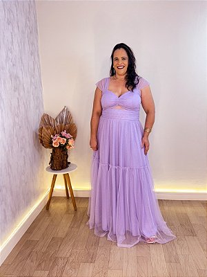 VESTIDO FESTA PAOLA SLIM LAVANDA