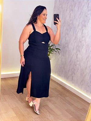 VESTIDO MIDI JOANA PLUS