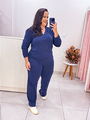 CONJUNTO MOLETINHO PLUS SIZE