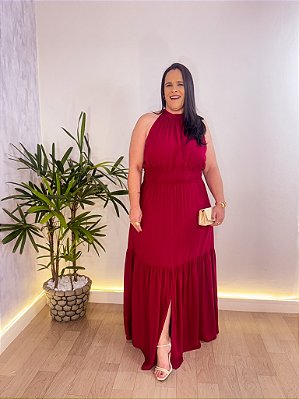 VESTIDO LONGO KELE PLUS SIZE