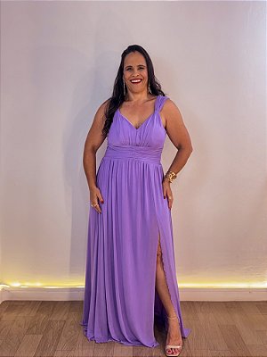 VESTIDO FESTA CAMILA MIDISIZE LAVANDA