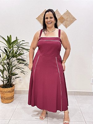 VESTIDO MIDI JOICE PLUS