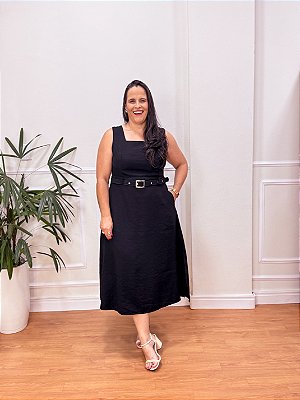 VESTIDO MIDI GABRIELA PLUS