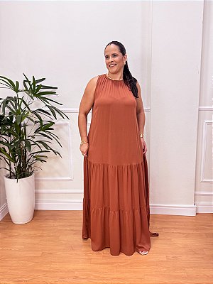 VESTIDO VISCOSARJA TAMARA PLUS