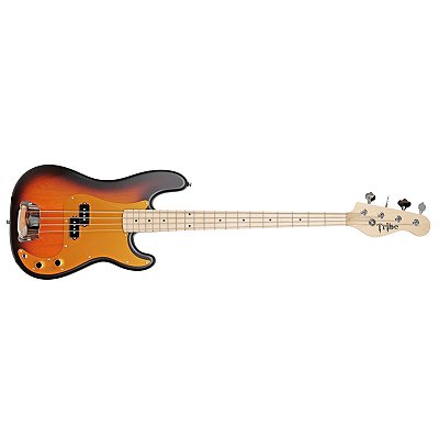Contrabaixo 4 cordas Tribe Precision modelo Spike Tobacco Maple