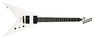 Guitarra 6 Cordas S by Solar AB4.6W branca fosca - Norris Imports