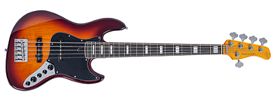 Contrabaixo 5 cordas Sire Marcus Miller V7 Alder New Gen Tobacco Sunburst
