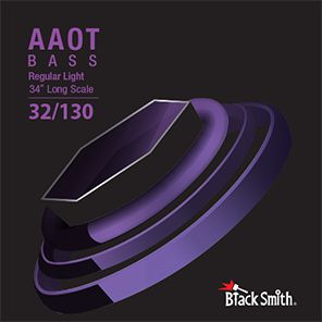 Blacksmith Contra Baixo 6 Cordas AAOT  Regular Medium Light 032/130