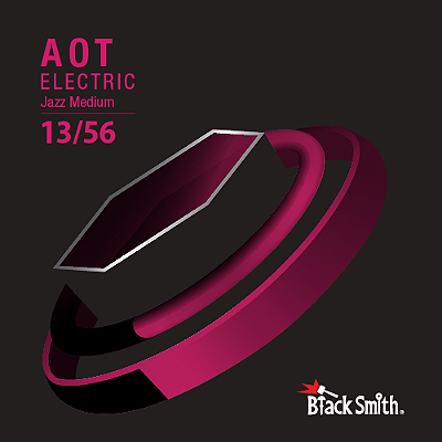 Encordoamento Blacksmith Guitarra 6 Cordas AOT 013/56 Jazz Medium