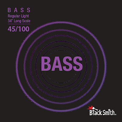 Blacksmith Nickel Bass 4 Cordas Regular Medium Light 045/105
