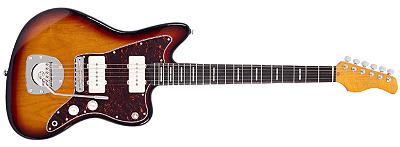 Fender Jazzmaster Blacktop Mexicana Sunburst - Norris Imports