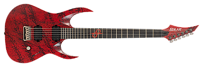 Guitarra elétrica 6 cordas Solar A2.6 Canibalismo+