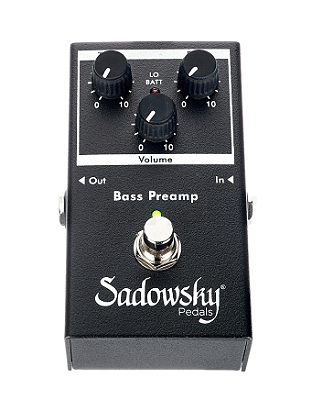 Pedal Sadowsky SBP-1 Bass Preamp V2 DI - Norris Imports: Solar