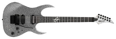 Guitarra elétrica 6 cordas Solar SBR1.6FRSP Sustainiac+ GOTOH