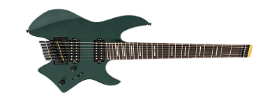 Guitarra elétrica 7c Sire Larry Carlton X6 Headless Metallic Green