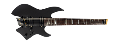 Guitarra elétrica 7c Sire Larry Carlton X6 Headless Black Satin