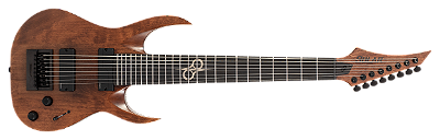 Guitarra elétrica 8 cordas Solar A1.8AAN Aged Natural Matte