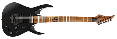 Guitarra elétrica 6 cordas Solar AB1.6FRMNS Sustainiac+ Midnight Sky Black