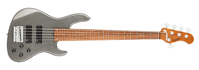 Sadowsky MetroExpress 5c Modern M5 24-fret Morado Solid Silver