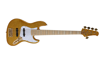 Swing guitars Jazz Deluxe 5c American Alder Gold Sparkle