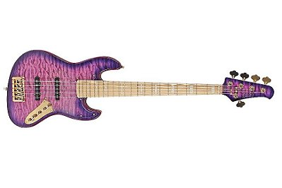 Swing guitars Jazz Deluxe 5c American Alder Purple