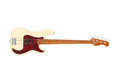 Sadowsky MetroExpress 4c Ultra Vintage P Bass Roasted Maple Olympic White
