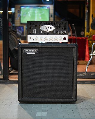 Amplificador Cabeçote Evh 5150iii Valvulado 15w Branco 220v (seminovo)